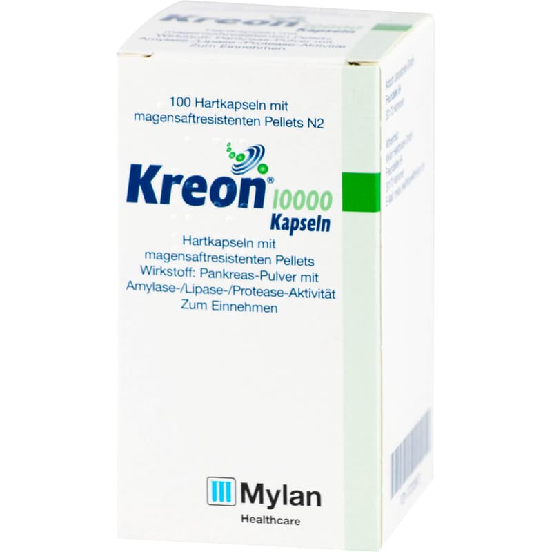 KREON 10.000 Hartkps.m.magensaftr.überz.Pellets