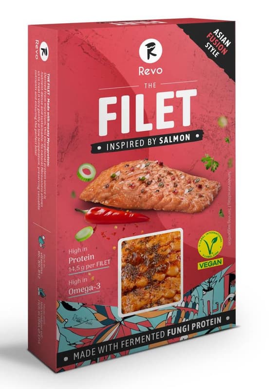 Revo The Filet inspiriert von Lachs - Asian Fusion Style VEGAN