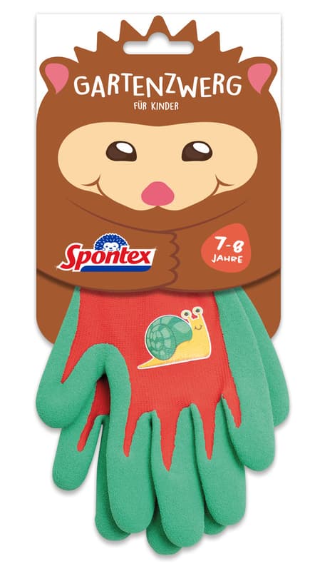 Spontex children's gardening glove garden gnome 7-8 years