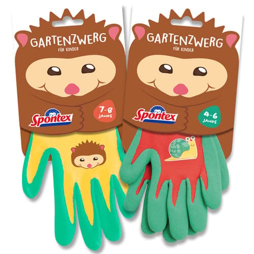 Spontex children's gardening glove garden gnome 7-8 years