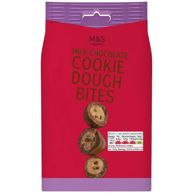 Marks & Spencer Cookie Dough Bites