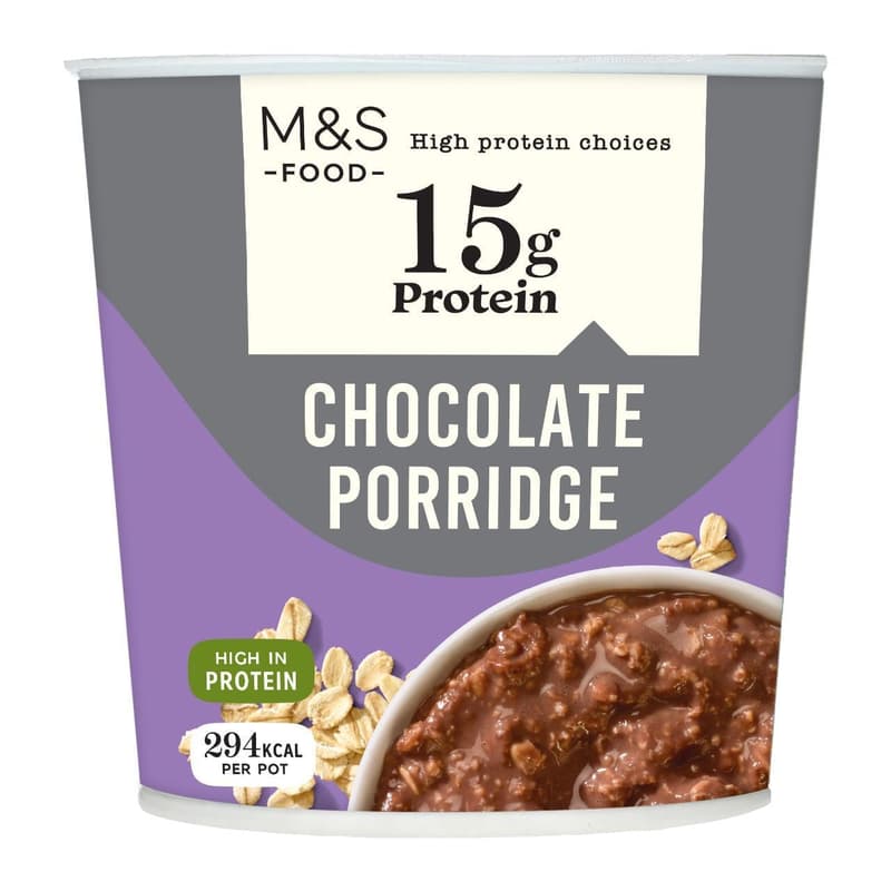 Marks & Spencer Schokoladen-Porridge Instant-Haferflocken