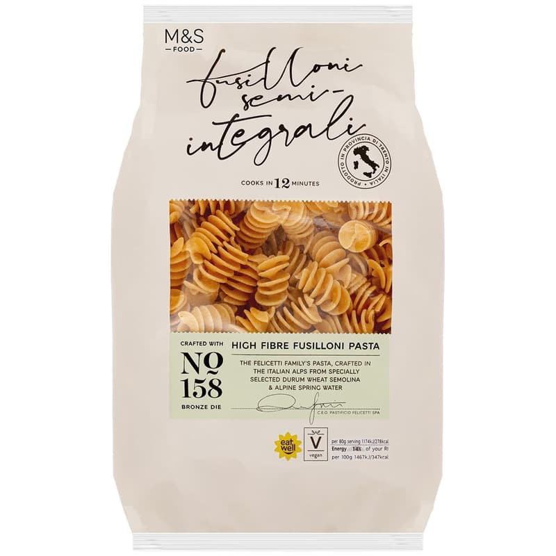 Marks & Spencer Fusilloni aus Vollweizen und Hartweizen