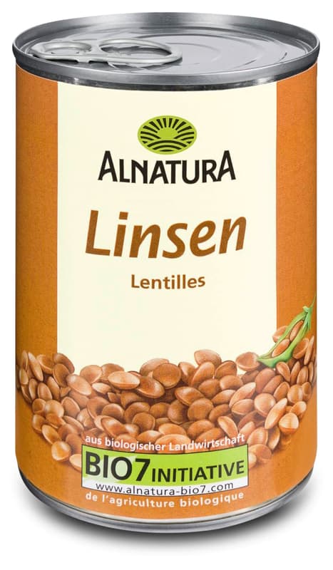 Alnatura organic lentils