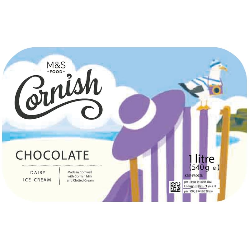 Marks & Spencer Cornish Chocolate Eis