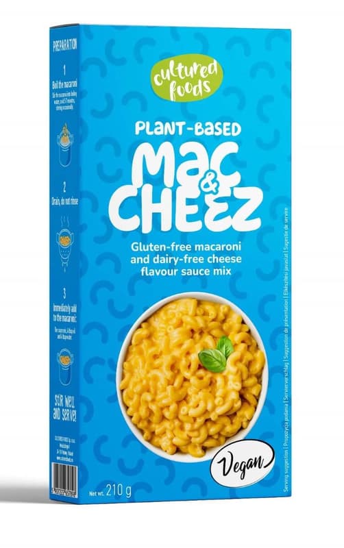 Cultured Food Mac & Cheeze glutenfrei & laktosefrei VEGAN