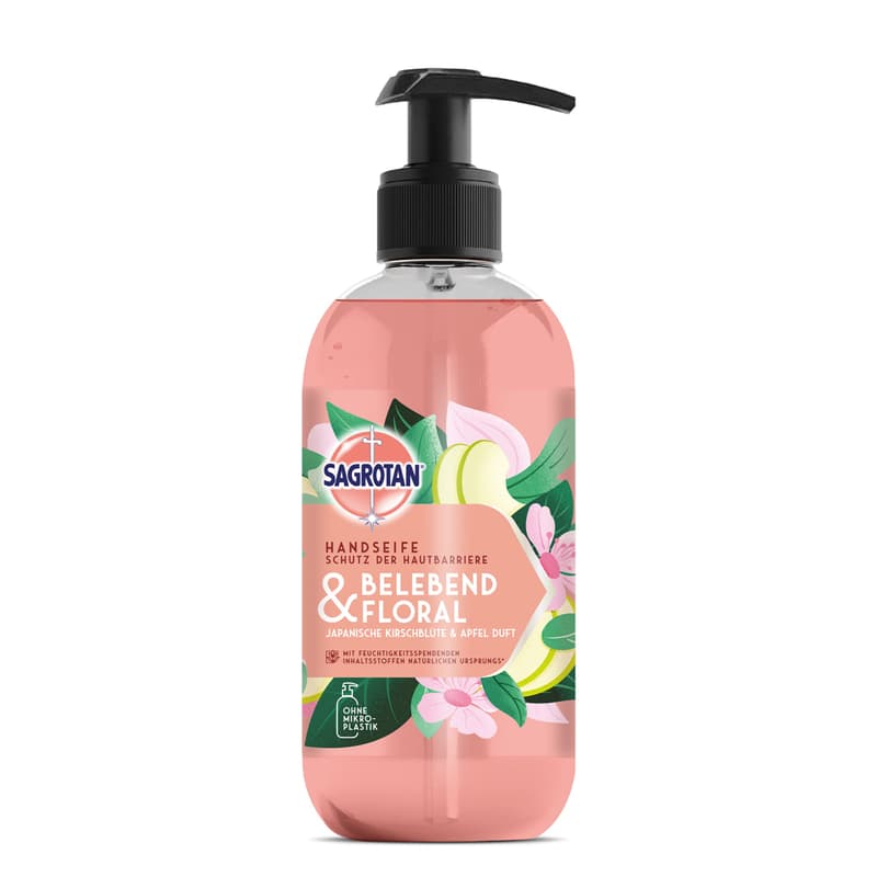 Sagrotan Hygiene Soap Invigorating & Floral