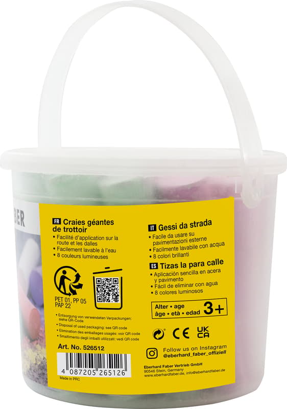 Road chalk 20 bucket