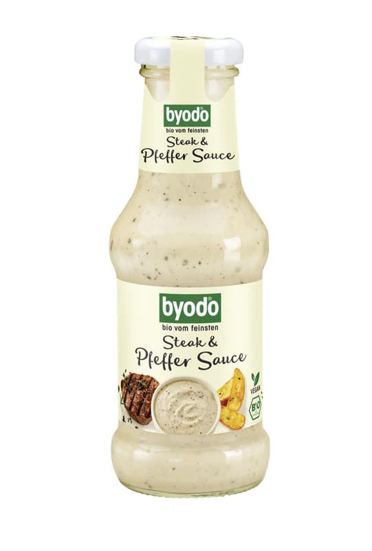 Byodo BIO Steak & Pfeffer Sauce vegan