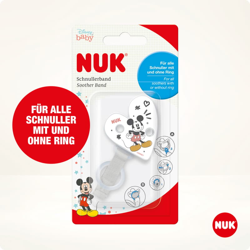 NUK Disney Mickey Mouse dummy band 