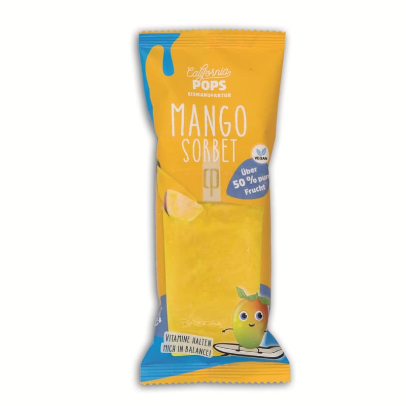 California Pops Mango Sorbet