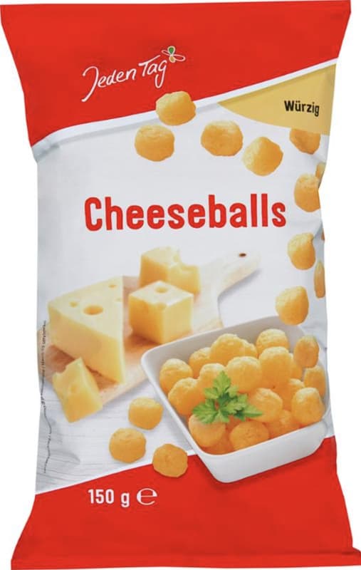 Jeden Tag Cheeseballs würzig