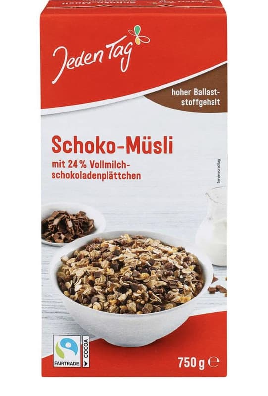 Jeden Tag Schoko Müsli