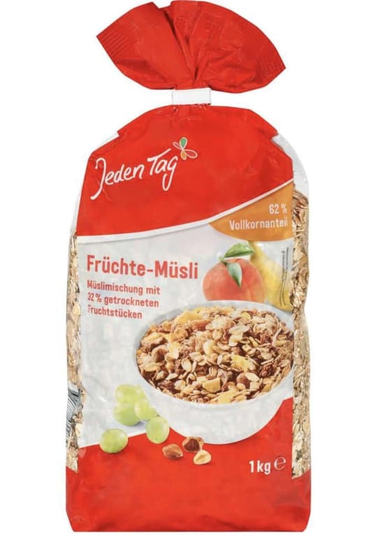 Jeden Tag Früchte-Müsli