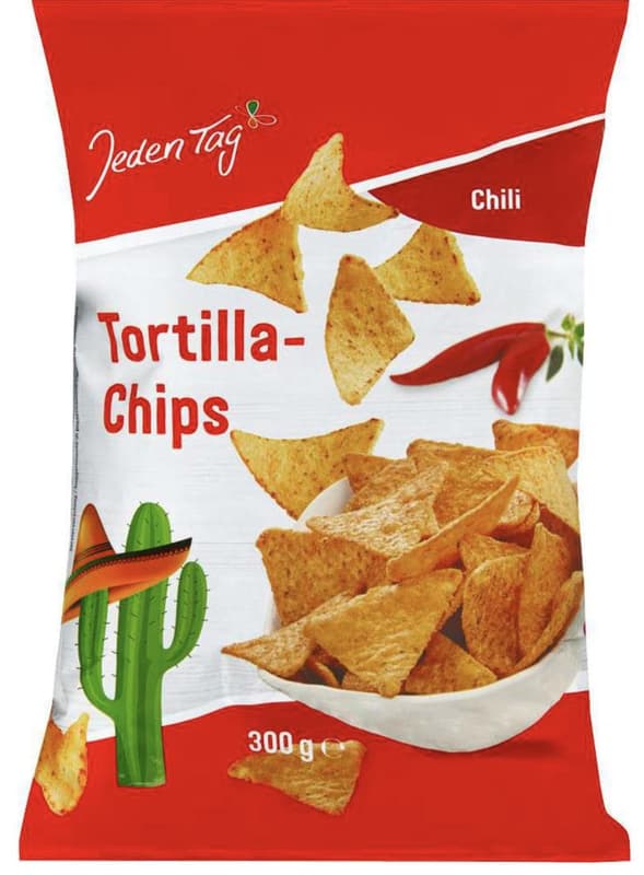 Jeden Tag Tortilla Chips Chili